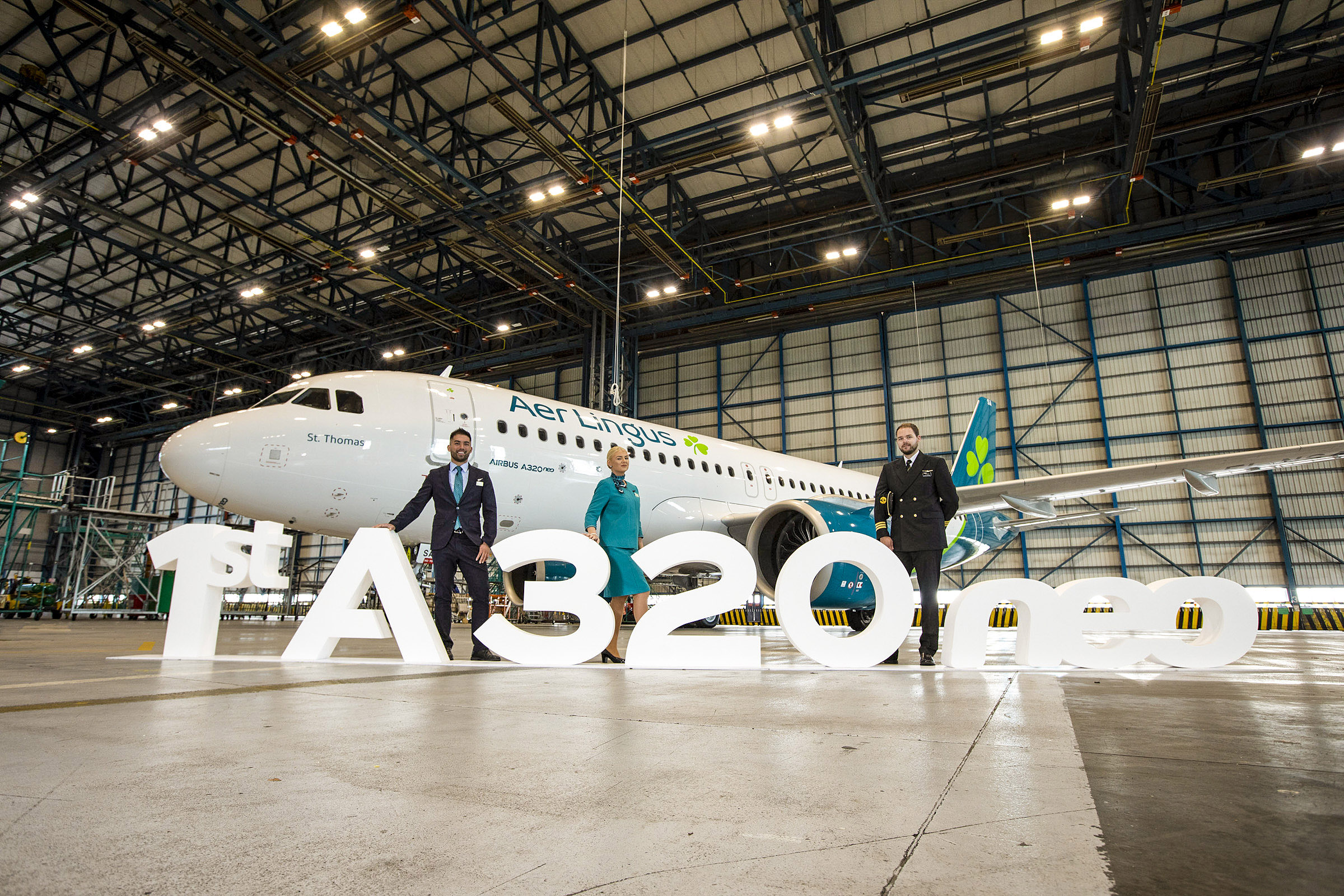 Aer Lingus takes delivery of first new generation A320neo aircraft